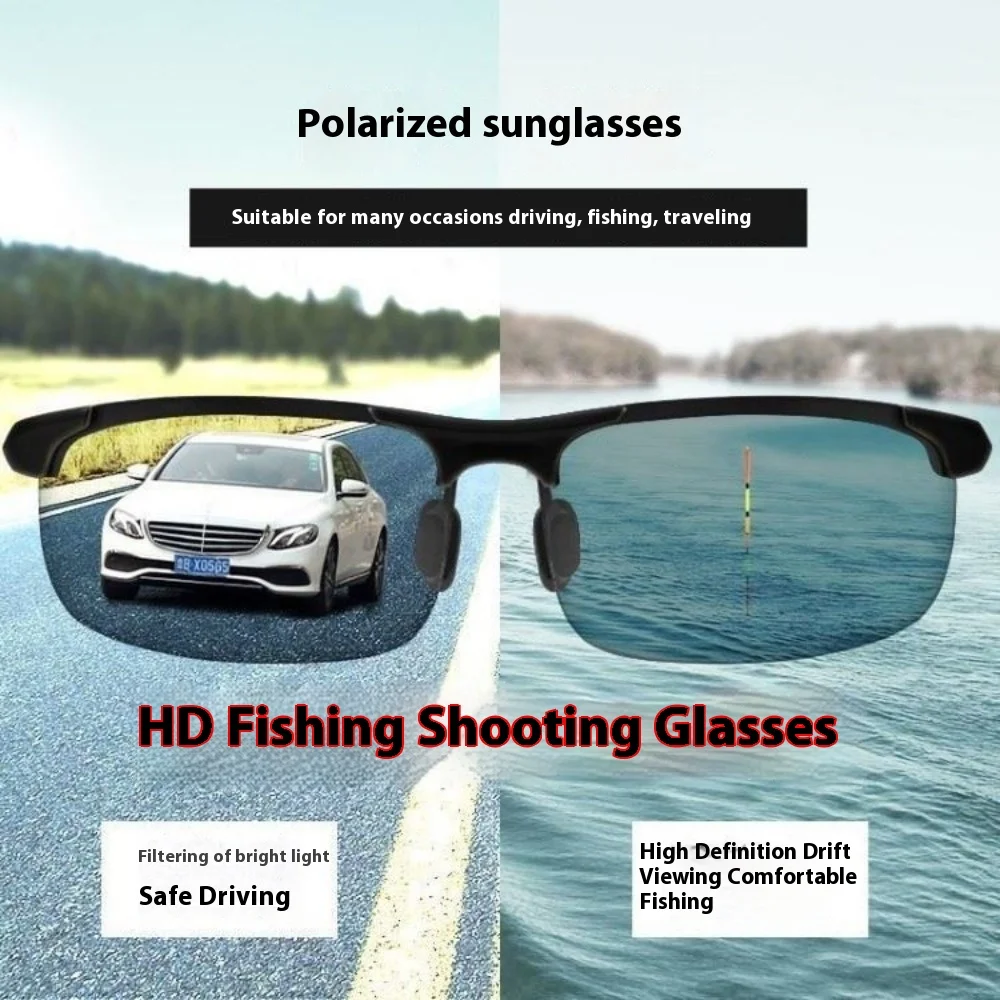 Cuando pescar, observar objetos flotantes, disparar peces y ver peces a través de gafas subacuáticas de alta definición. - imagen 5