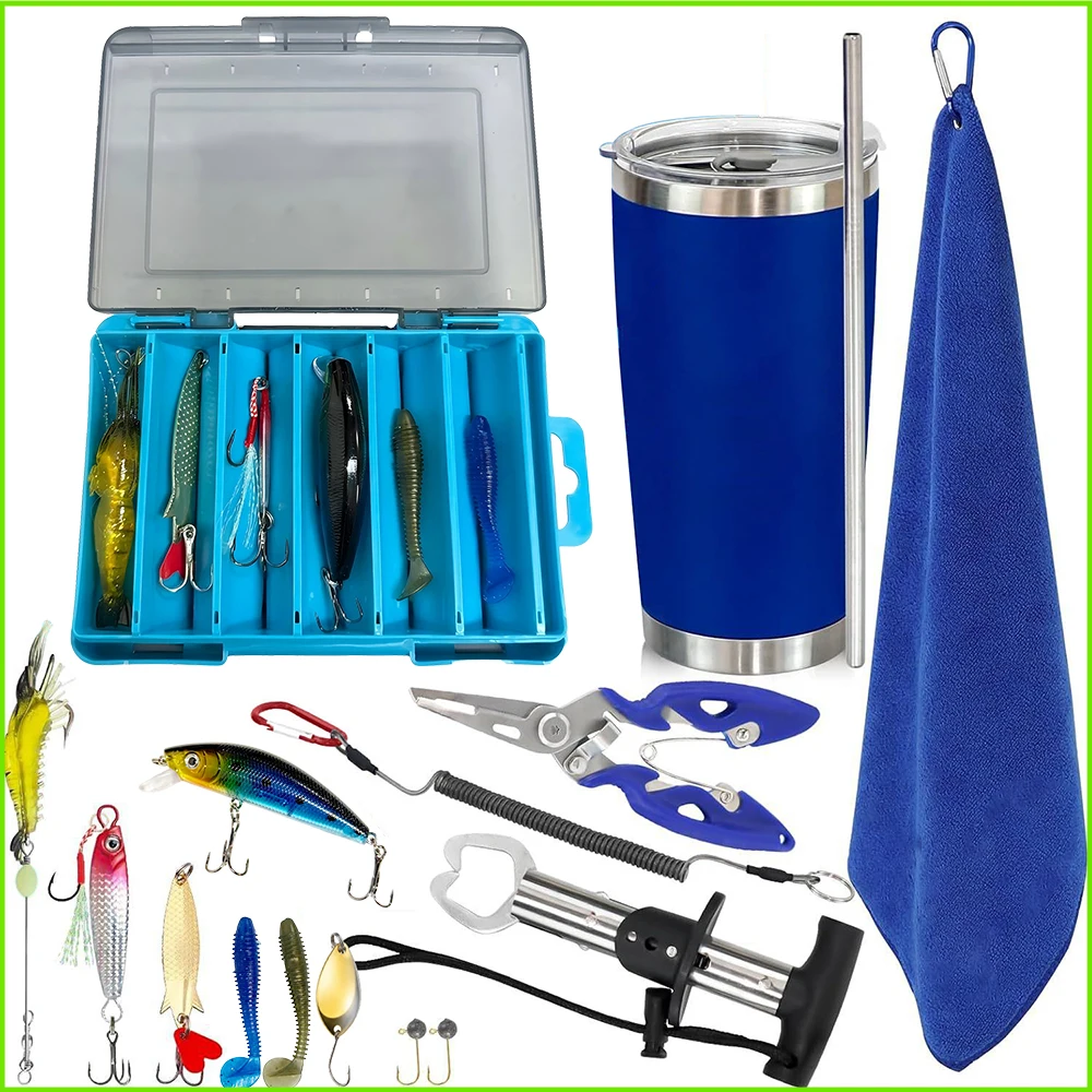 Kit pesca lubina Thorsnline – Caja aparejos, crankbaits y alicates - imagen 2