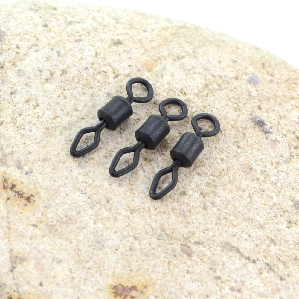 Hirisi-20 piezas giratorios para pesca de carpa, aparejos de pesca de cuerpo largo, alta velocidad, AE046 - imagen 5