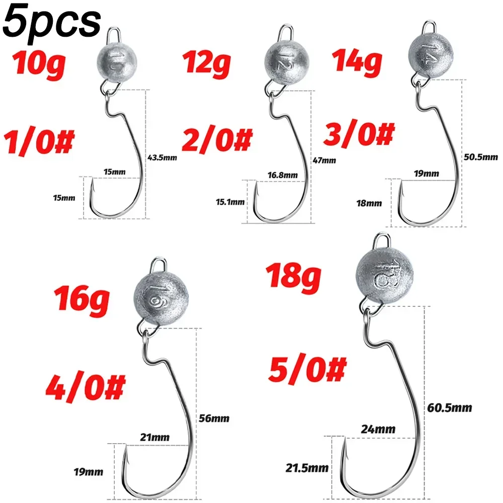 10 12 14 16 18g 5pcs
