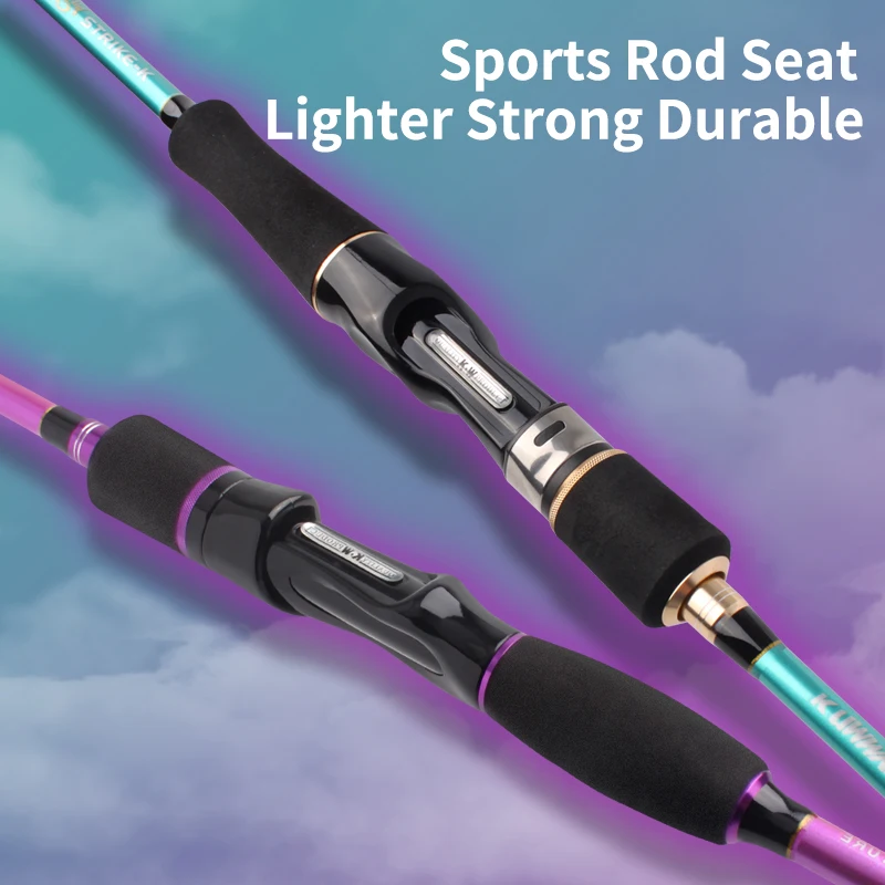 Nueva caña de pescar Kawa de fibra de carbono giratoria y fundida 2,1 m de acción es el peso del señuelo M es 7-18g línea 8-15Lb promoción de caña de pescar - imagen 4