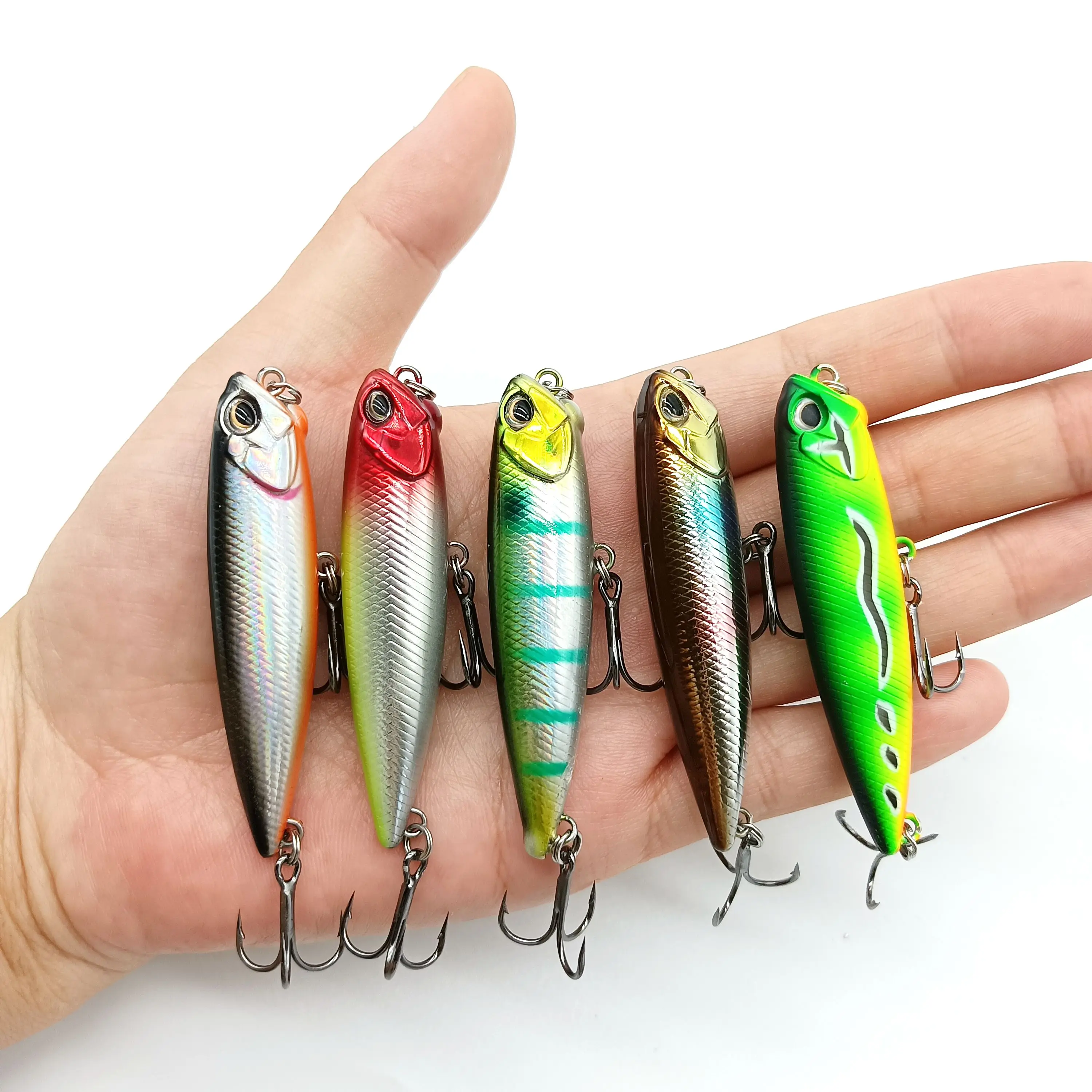 DUODUOYU-señuelo de Pesca de lápiz flotante, cebo duro Artificial Wobbler Isca, 6g/14g, 1 piezas - imagen 2