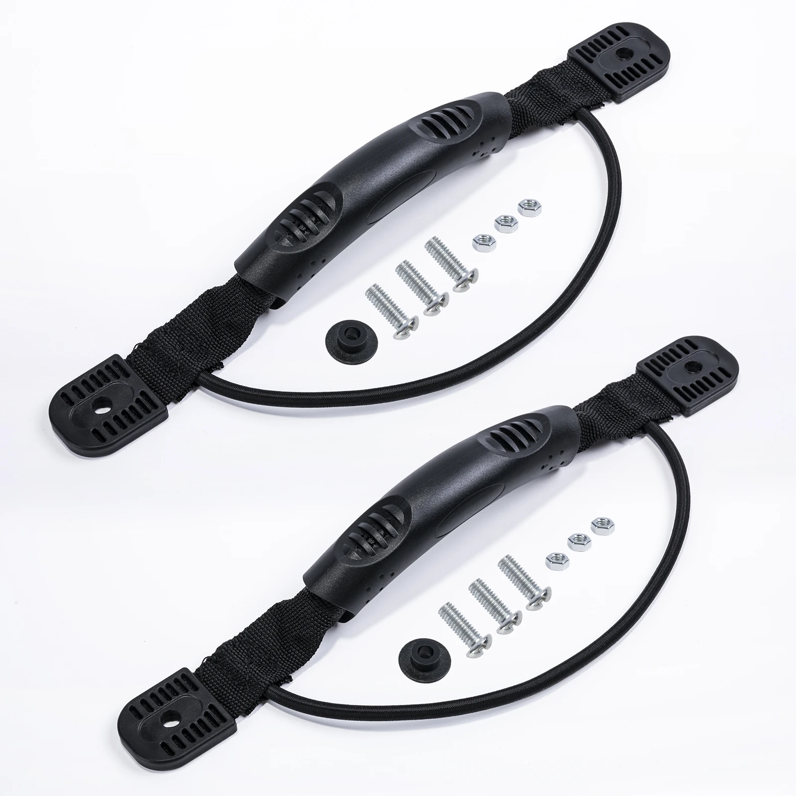 Goture-asas de transporte con remaches para Kayak, manijas de montaje lateral con tornillos para canoa oceánica, Maleta de barco, equipaje, piezas de Kayak