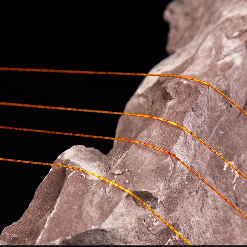 Línea de pesca manchada de oro de 500m, monofilamento Invisible biónico de nailon, línea recubierta de fluorocarbono, herramientas de pesca de carpa - imagen 3