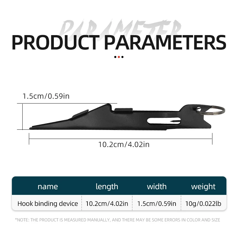 Dispositivo de atado de anzuelos de pesca, nudo de uñas, anudado profesional, accesorio para exteriores, herramienta de anudado de pesca con mosca, aparejos de sujeción rápidos - imagen 5