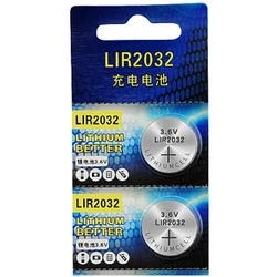 Batería Recargable LIR2032 – Sustituto de CR2032 para Relojes