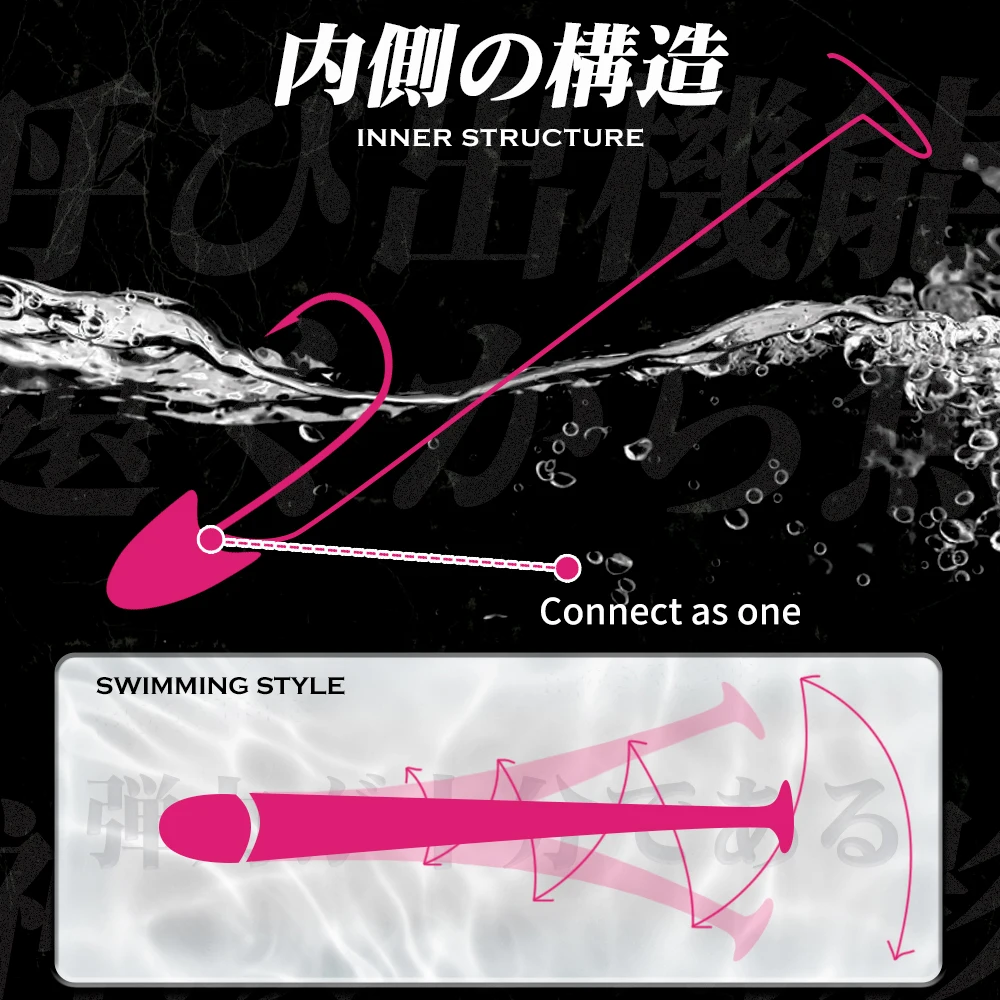 Hunthouse-Cabezal de anzuelo suave para pececillos negros, de 5g Wobblers, 10,3g, 15,5g, 100mm, 102mm, 105mm, agua salada lenta para lubina GT - imagen 3