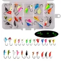 24PCS ice jigs bait