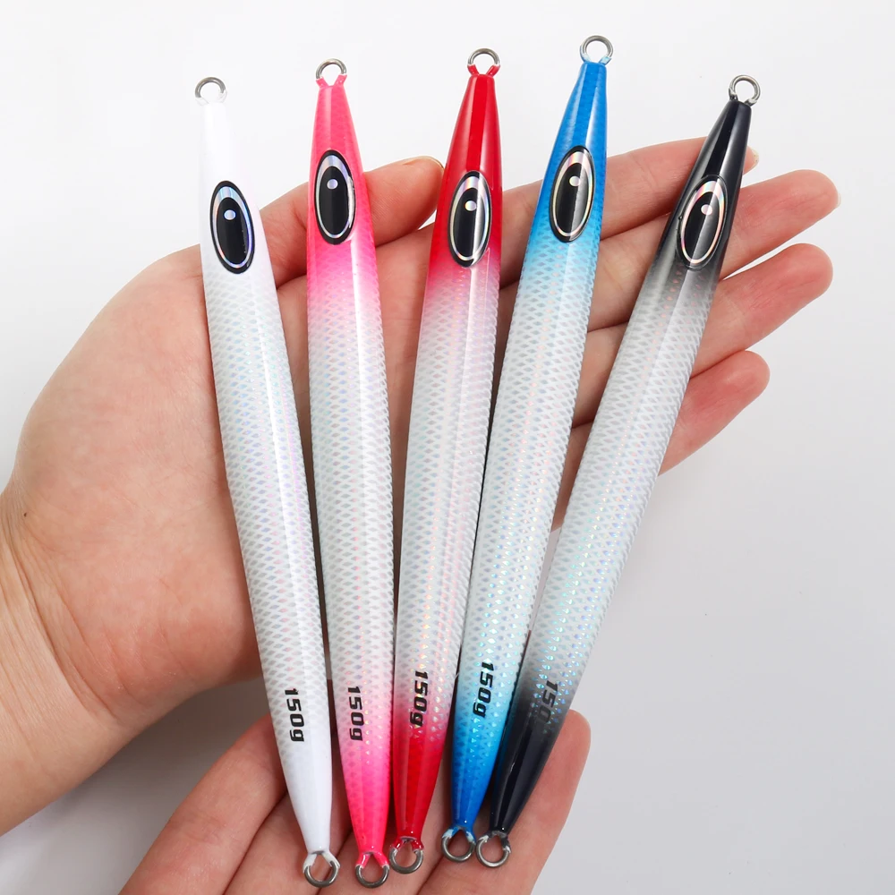 Señuelo Jigging Vertical Metal Luminoso para Aguas Profundas - imagen 5