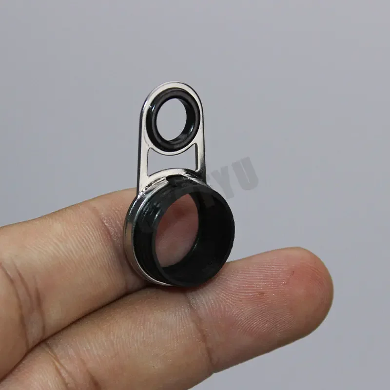 Guías de caña de pescar en roca de 2mm-12mm de diámetro, anillo de reparación de múltiples tamaños, anillos de guía de caña de pescar en mar, varilla rocosa, bucle de alambre - imagen 5