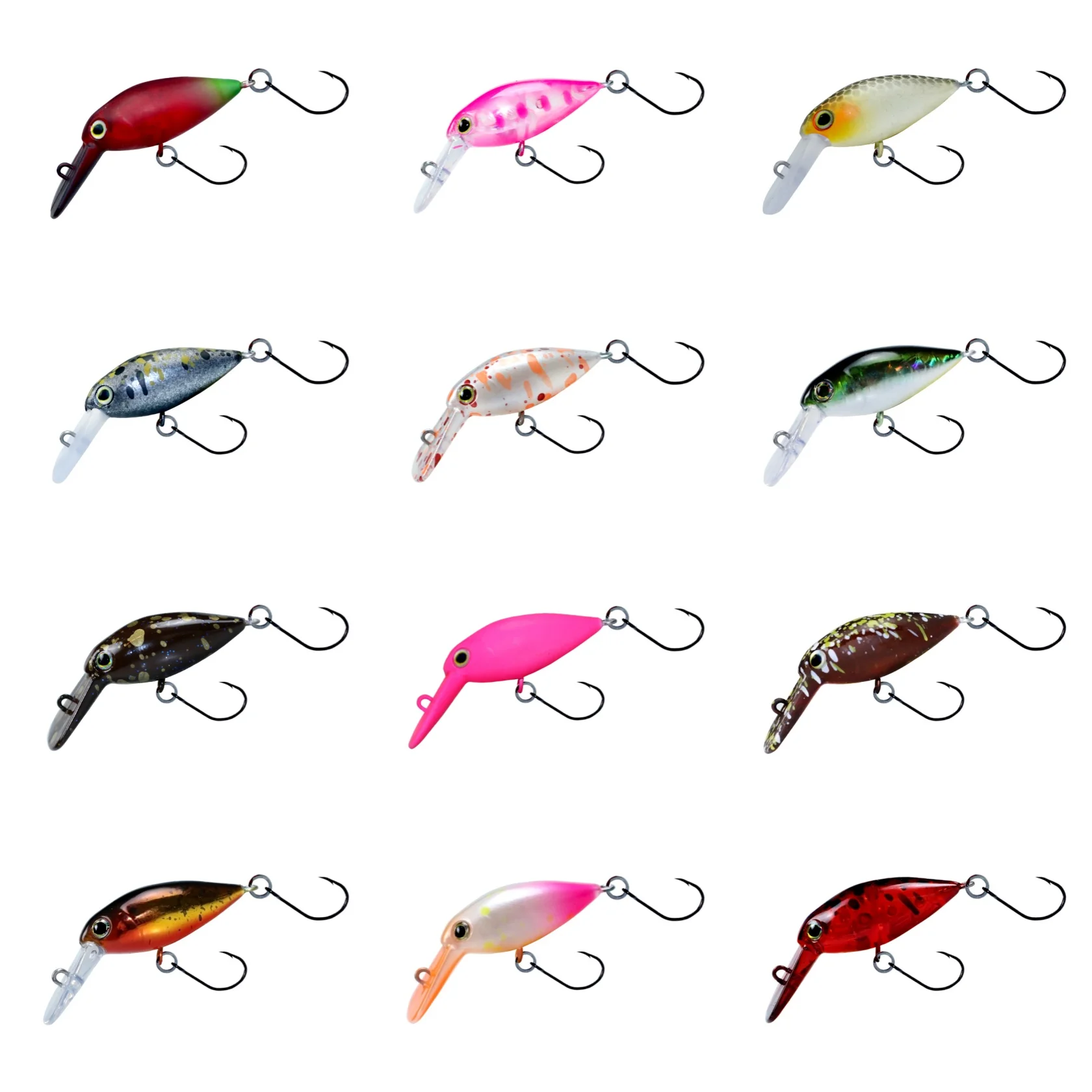 Crankbait 30mm – Señuelo duro tipo minnow para pesca de bass