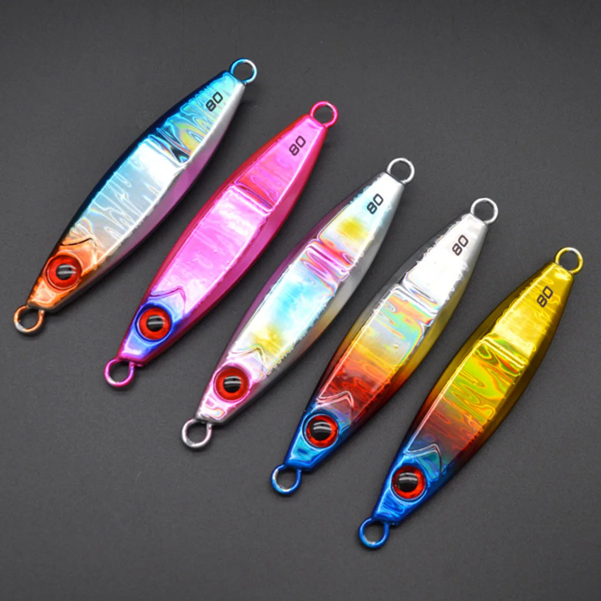 Señuelo Wahoo 40g 60g 80g, plantillas de fundición larga, plantillas de pesca costeras, señuelo de pesca de mar, plantillas de Metal, cebo - imagen 2