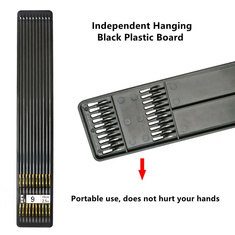 20 gancho/10 pares de nuevo embalaje fino aparejos de pesca línea de pesca doble gancho Manual doble gancho herramientas de pesca anzuelo cebo - imagen 3