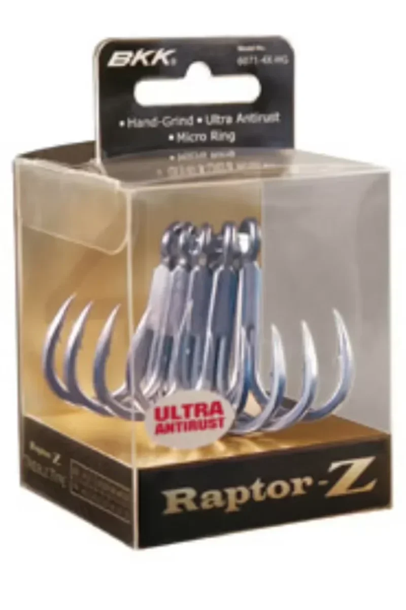 BKK Raptor Z - Anzuelos triples ultra antioxidantes para pesca - imagen 3