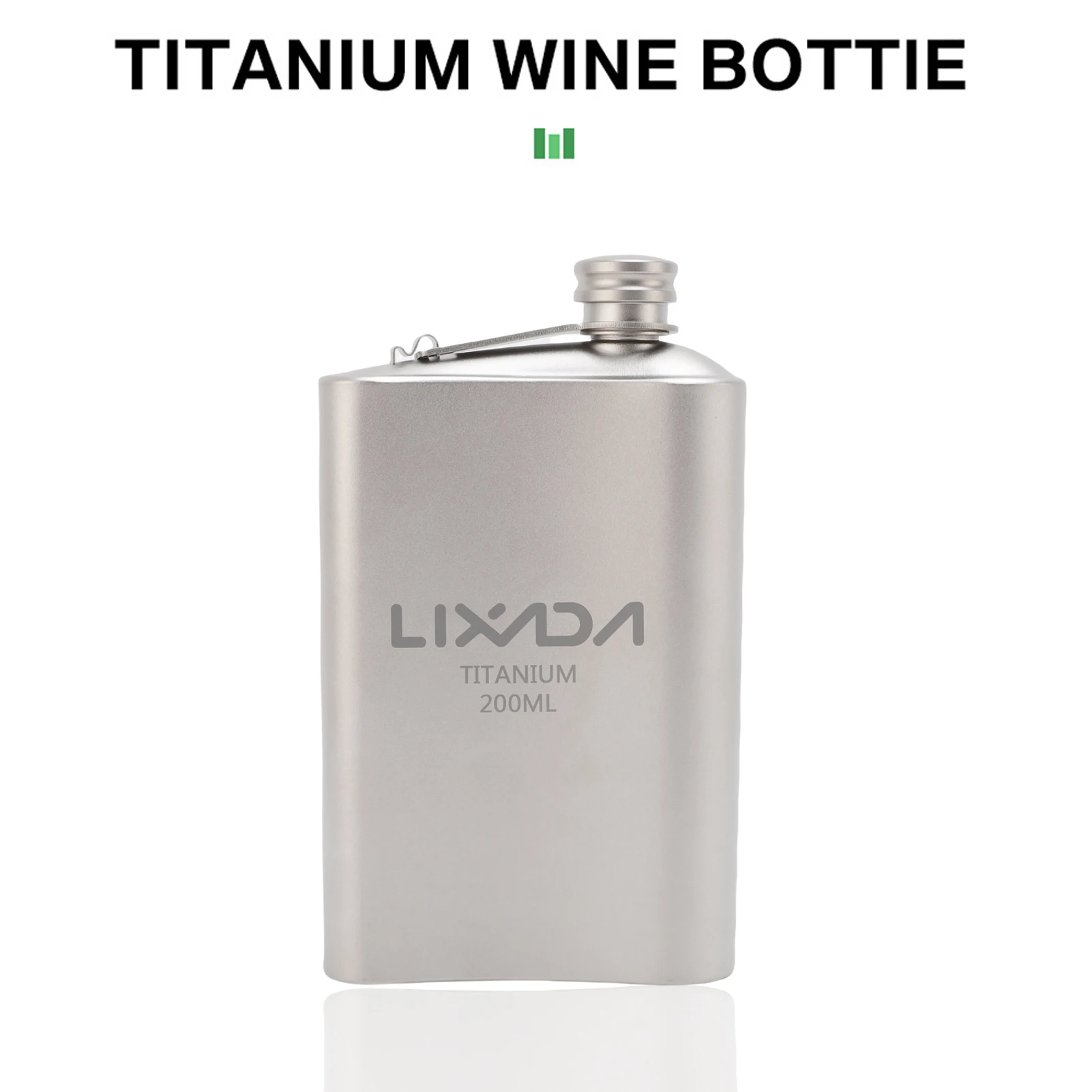 Frasco de whisky portátil a prueba de fugas de 200ml y 250ml, frasco de cadera para acampar al aire libre y senderismo - imagen 4