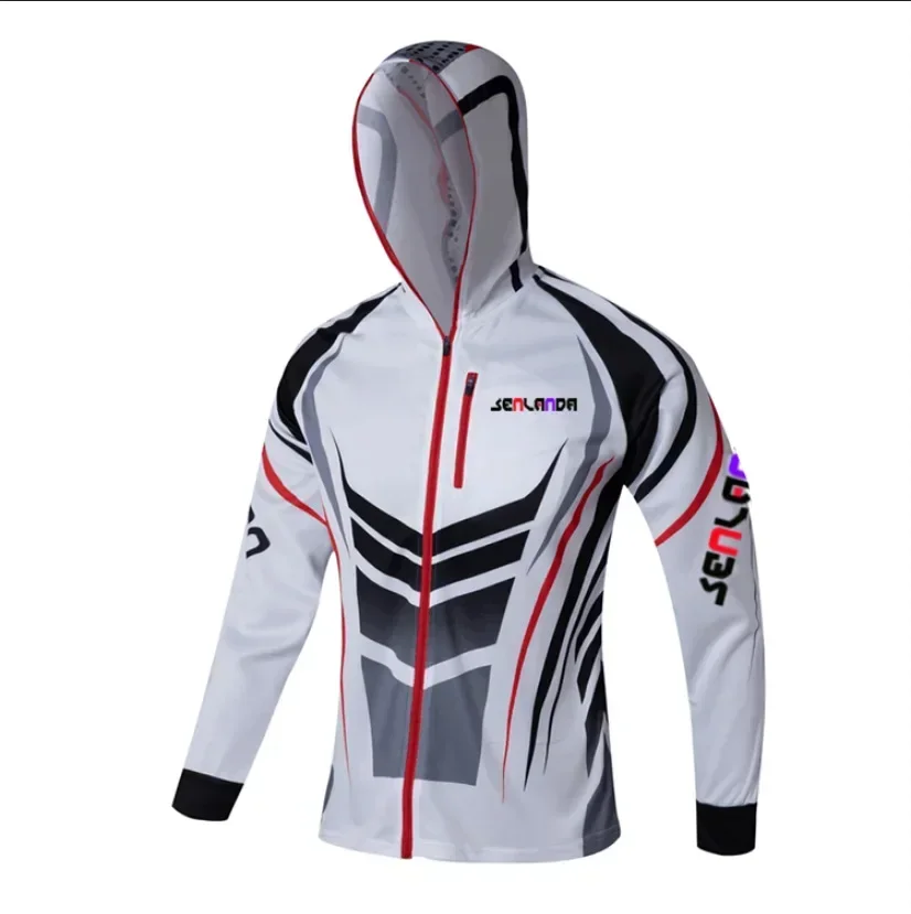 Nueva ropa transpirable para correr al aire libre, ciclismo, senderismo, Camping, tiro, pesca, protección solar Anti-UV, trajes de camisa de secado rápido - imagen 2