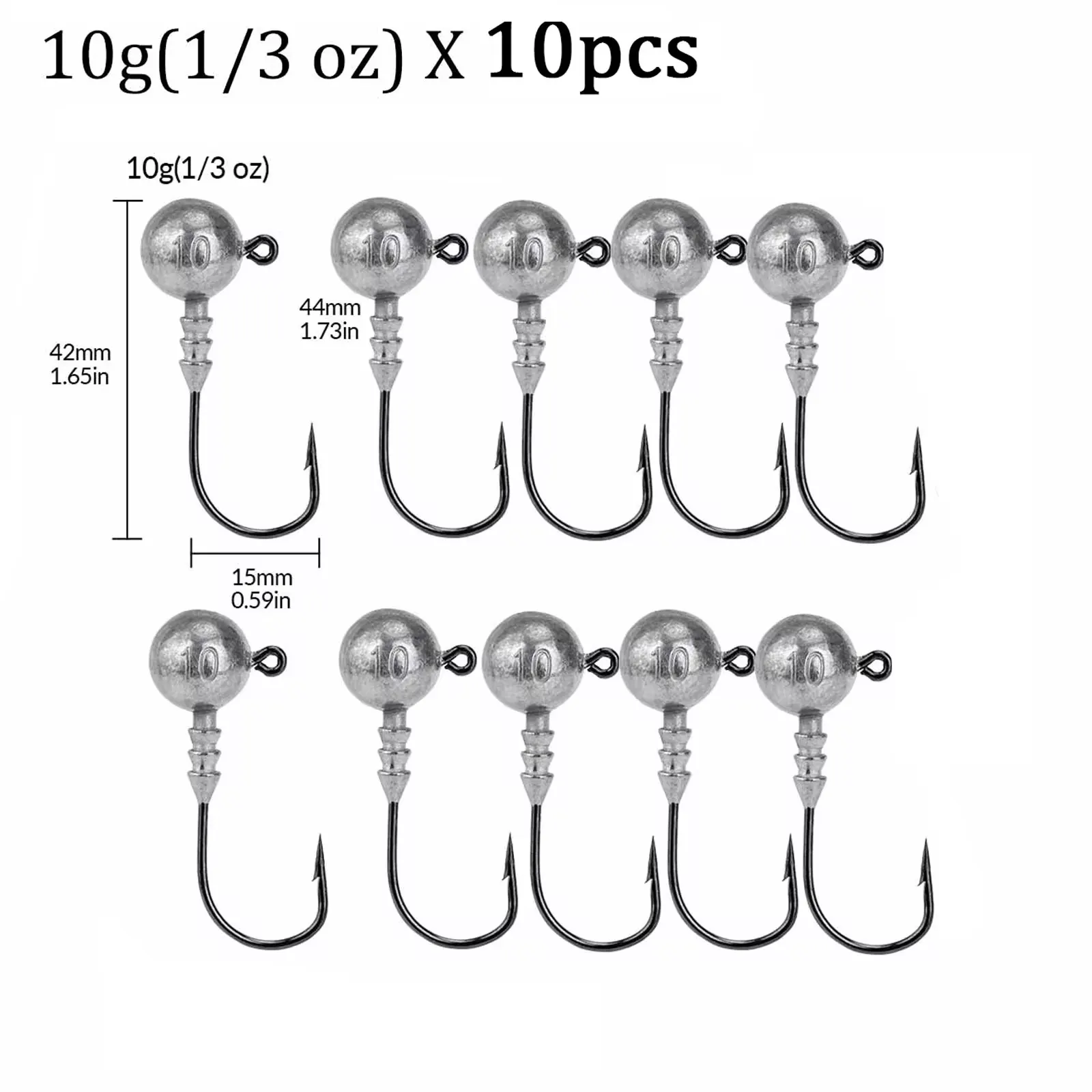 10pcs 10g
