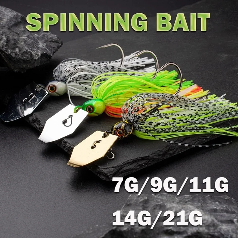 Top 7g/9g/11g/14g/21g cebo Chatter Artificial Super Break Blade señuelo de Pesca para lubina trucha Jackall Charablade accesorios de Pesca - imagen 2