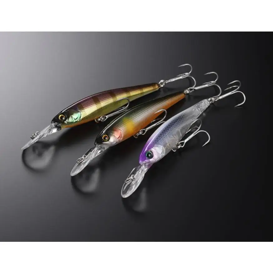 Jackall Japón SPINVIDO Levitating Mino 70SP Centro de gravedad Offset 10 ° aniversario Cebo de perca fundido súper largo alcance - imagen 2