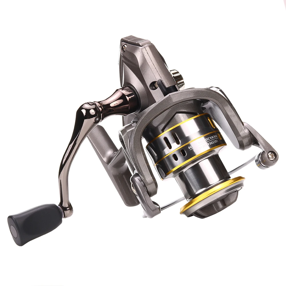 JOF-carrete de pesca giratorio 800-7000, relación de transmisión 5,2: 1, arrastre máximo de 12KG, rueda para carpa, bobinas giratorias, alimentador, accesorios - imagen 2