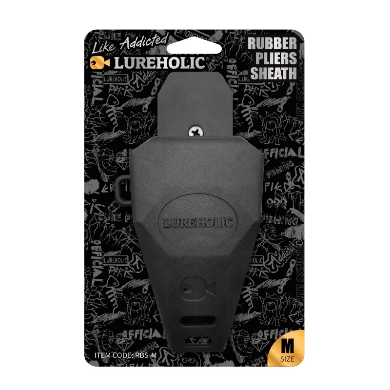 Funda de goma suave LUREHOLIC para alicates de señuelo, 2 tamaños para herramientas de pesca con señuelo - imagen 3
