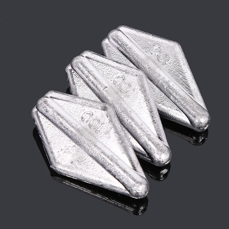 Plomos huecos de pesca con tubo plástico