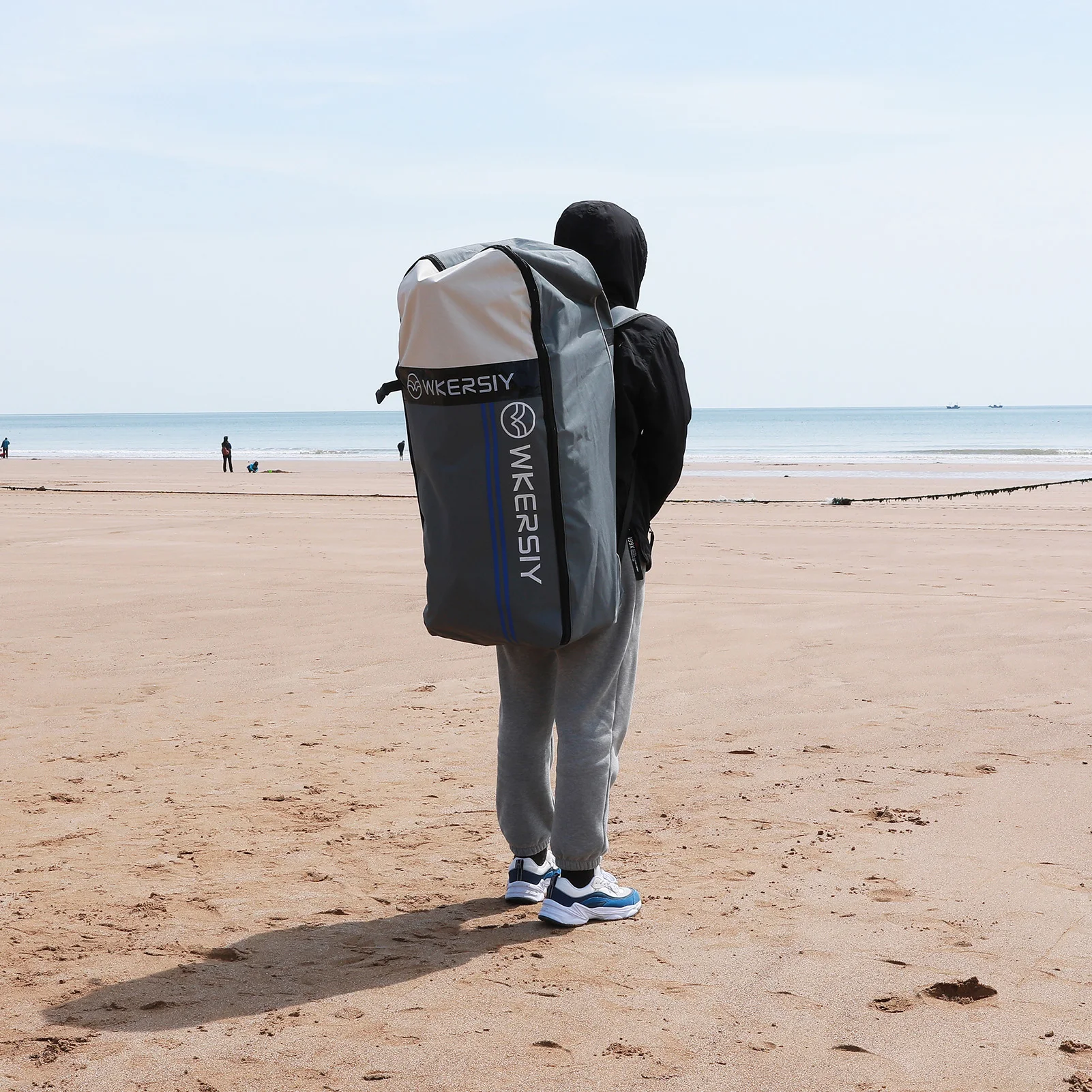 Bolsa de almacenamiento para tabla de SUP, mochila de viaje inflable de gran capacidad, 80L/105L - imagen 4