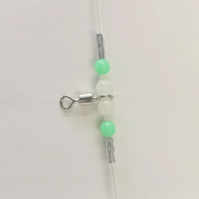 Equipo de pesca PD, juego de pesca de calabaza luminosa, anzuelos de tándem de pesca en el mar, anzuelos de tándem de lubina a rayas, accesorios de equipo de pesca - imagen 4