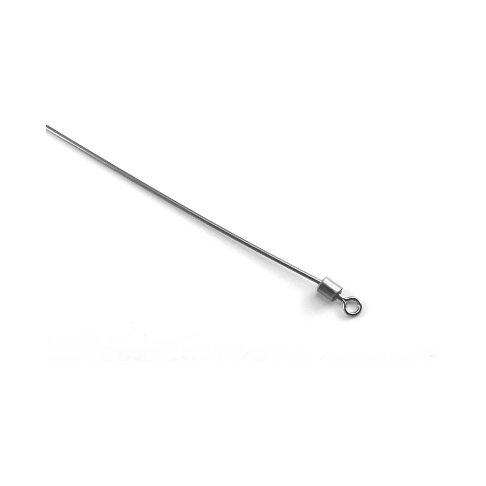 MNFT 4 Uds * conector de equilibrio de pesca en forma de L de acero inoxidable con Pin giratorio de pesca herramienta para peces Color plata 10,12,15,20cm de longitud - imagen 5