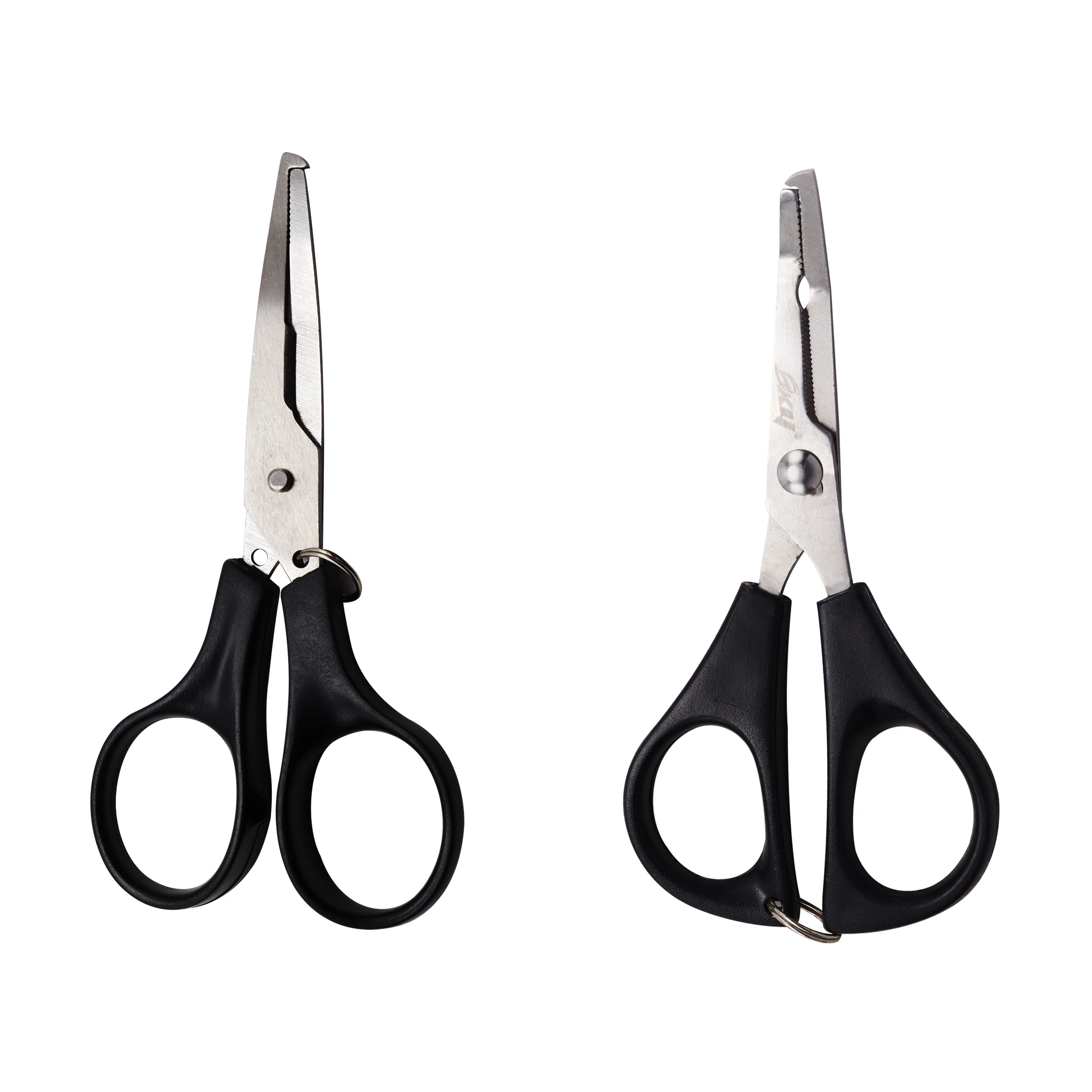 ZYZ-tijeras de pesca multifuncionales de acero inoxidable, cortador de línea de Pe, herramienta de uso de pesca de bucle abierto, 1 ud.