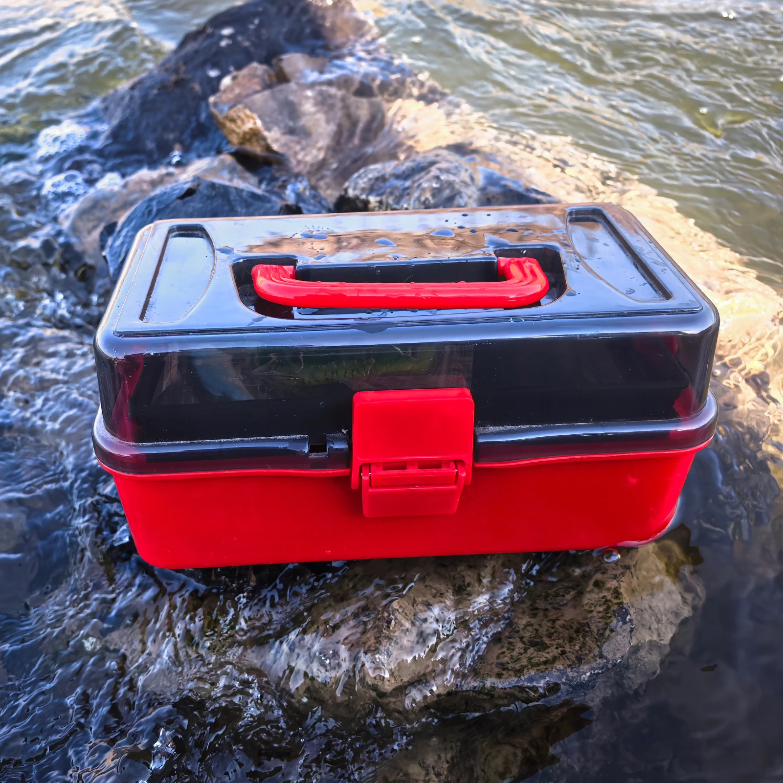 Free Fisher Caja de aparejos con señuelos, pinzas y plantillas - imagen 4