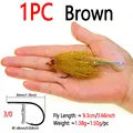 1pc Brown