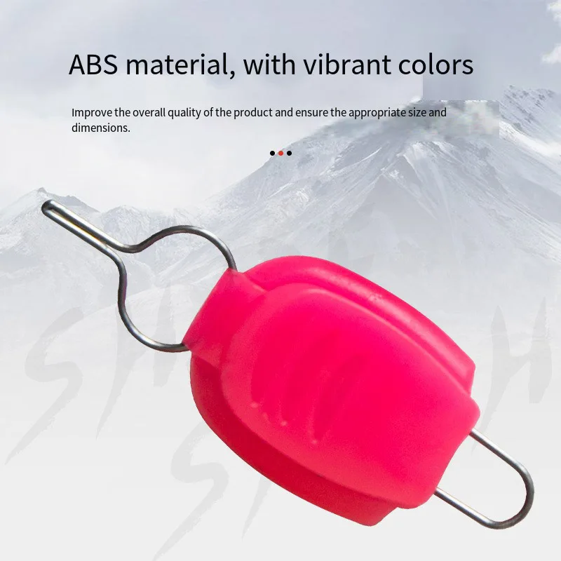10 Uds. Tapón de sedal de pesca, dispositivo de Clip de hilo ABS, carrete de tambor de Baitcasting, dispositivo de línea de tarjeta, accesorios de aparejos de pesca - imagen 3