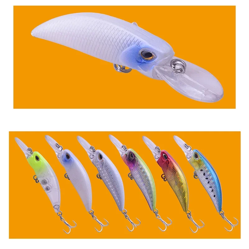 Señuelos de Pesca duros de pececillo, Wobblers que se hunden, 6,5 cm, 5,2g, cebo duro Artificial, Lucio, aparejos de Pesca, 1 ud. - imagen 3