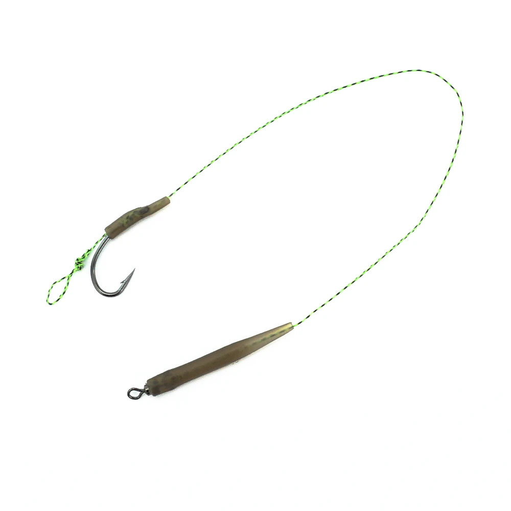 Hirisi-aparejos de pesca de carpa de acero rico en carbono, con anzuelos de púas, Boilies giratorios, hilo trenzado, accesorios de pesca de carpa - imagen 5