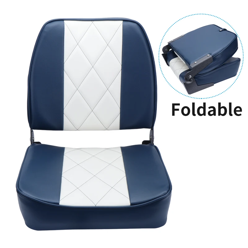 Asientos de barco de espalda alta, sillas plegables de pvc, accesorios para barcos - imagen 3