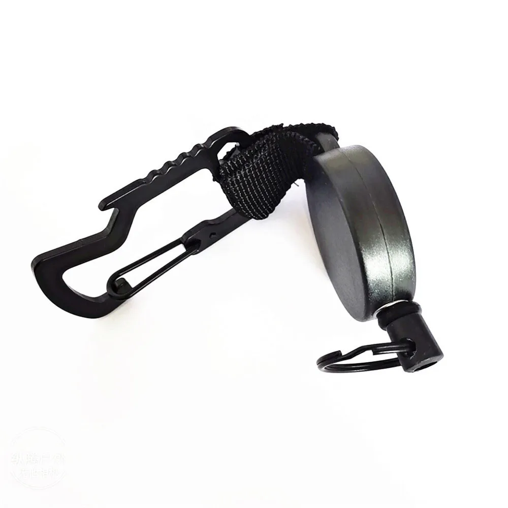 Cordón de identificación de Metal, suministros de oficina, mosquetón retráctil, soporte para insignia, Clip para llavero, Clips para llavero, carrete de insignia - imagen 4