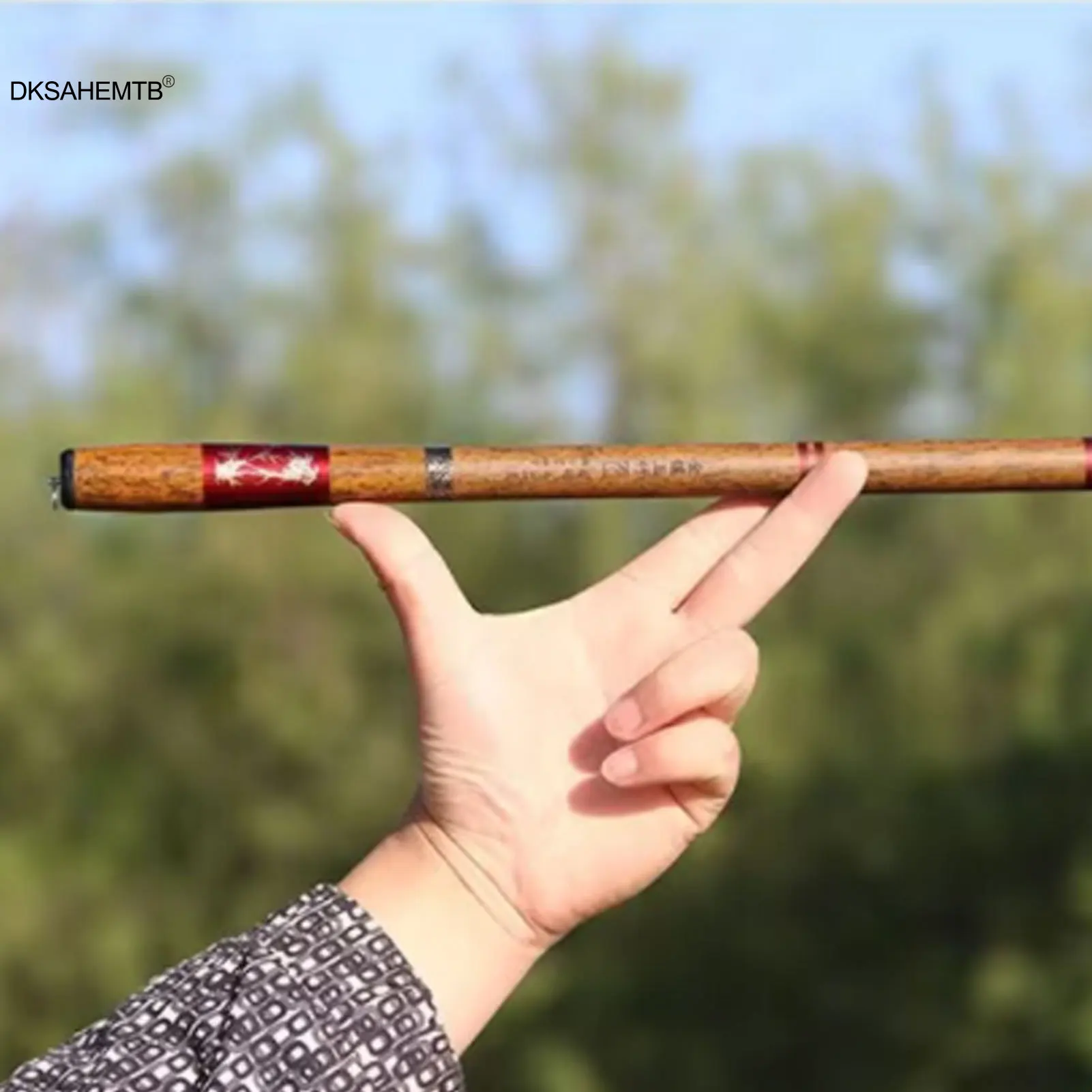 Short Section Stream Rod Portable Fishing Rod Positioning Hand Rod 19 Adjustable Carbon Ultra Light Hard Pocket Mini Hand Rod - imagen 4