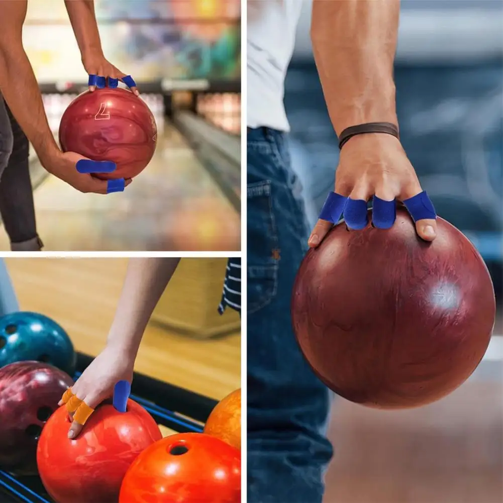 40 Uds cinta para el pulgar de bolos Protector de pulgar precortado Flexible cinta para el dedo a prueba de sudor accesorios de bolos cinta para el cuidado de los dedos Bowler - imagen 4