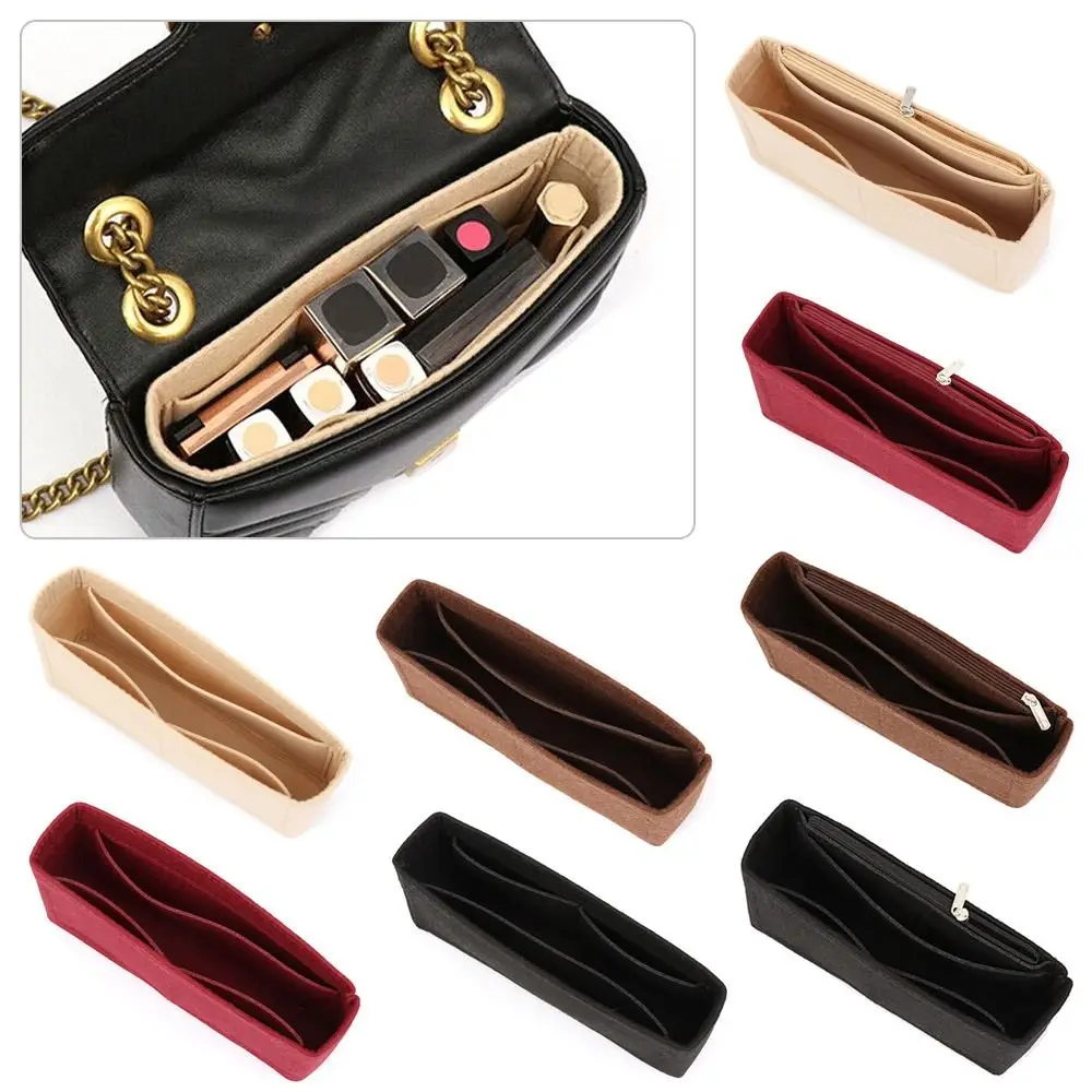 Confidential Organizer Travel Bag Insert Purse Liner Felt Insert Bag Handbag Insert Bag Inner Bag