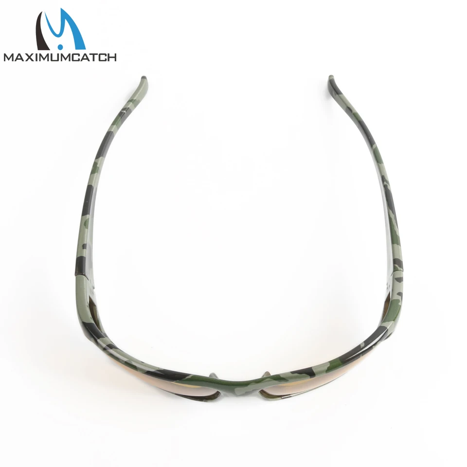 Gafas de sol polarizadas para pesca con mosca Maximumcatch, color gris/amarillo/marrón para elegir gafas de sol de pesca - imagen 5