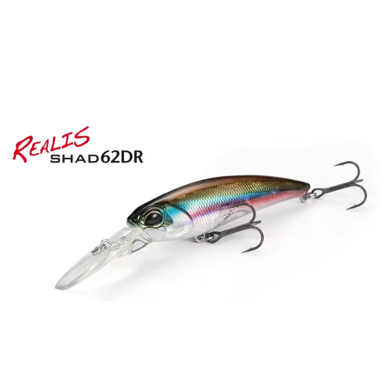 8060 9,5 cm6g1PCS LURETV Japón DUO mismo estilo REALIS SHAD 62DR Suspensión Mino multicolor Original Bass - imagen 2