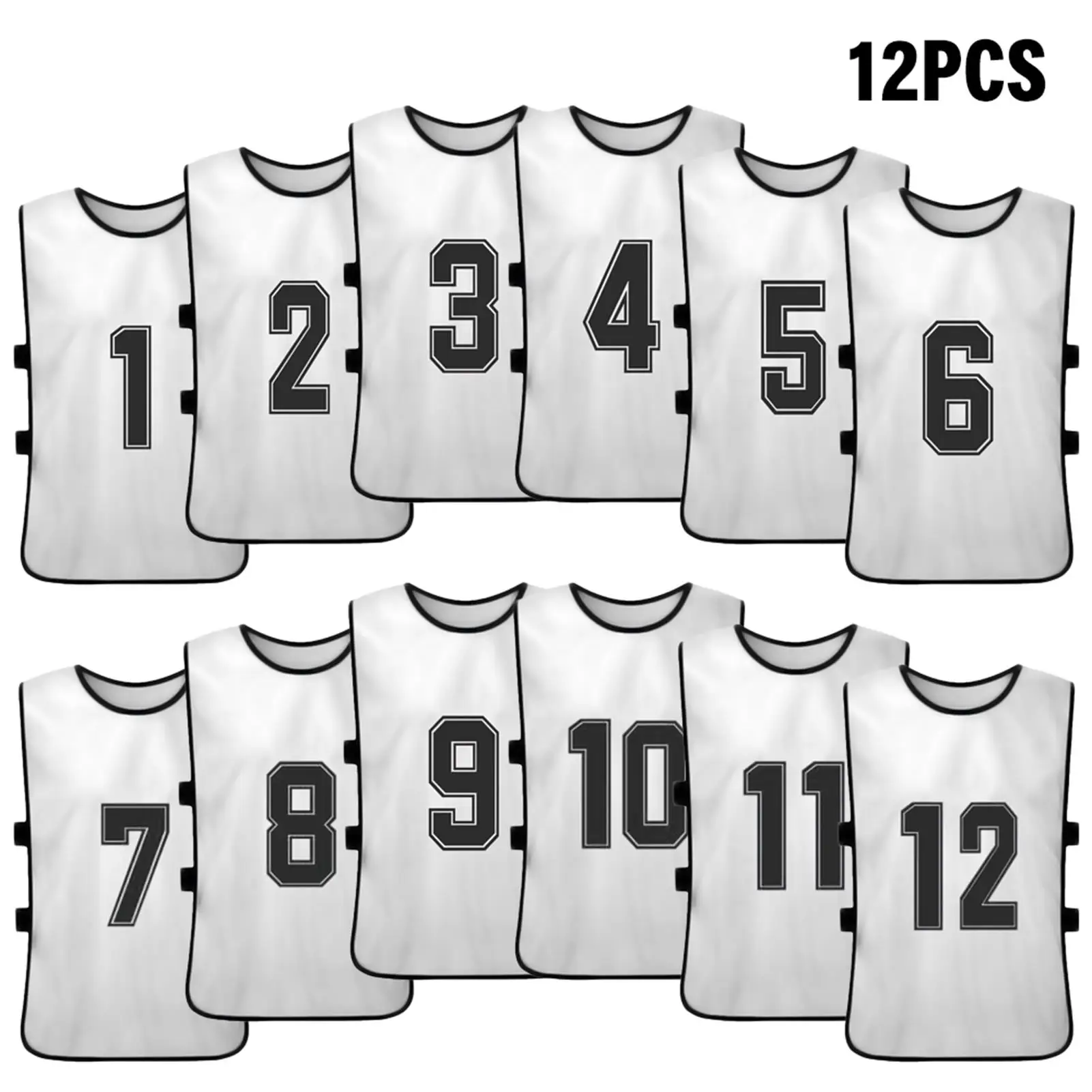 White 12pcs 