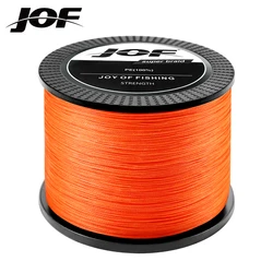 JOF Línea Multifilamento 4 hebras Carpfishing – PE Resistente