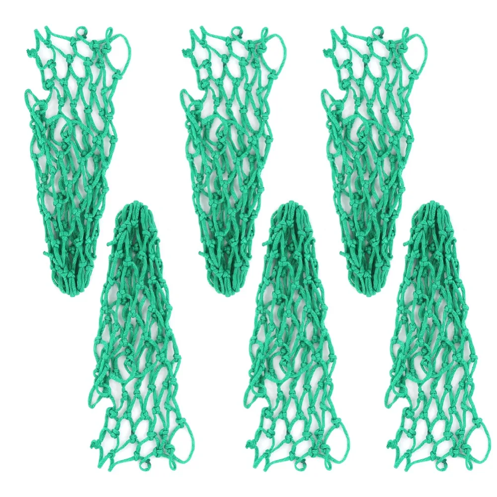 Accesorios de billar, bolsillos de malla de billar verdes, bolsillos para mesa de billar de poliéster, bolsas de red de billar de 32CM, equipo para Club, 6 uds.