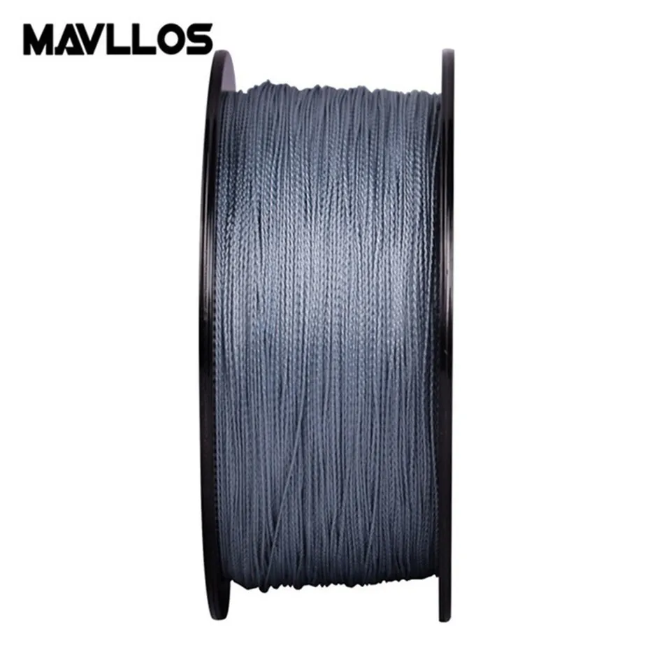 Mavllos 0,06-0,6mm 4-121Lb hilo de pescar trenzado de 4 hebras 150m multifilamento de agua salada súper fuerte 4W hilo de pescar de PE - imagen 4