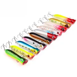Popper 80mm 12g – Señuelo duro flotante para pesca en mar