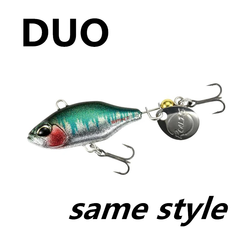 LURETV Japón DUO SAME STYLE REALIS SPIN 50 VIB brillo compuesto capa de natación completa señuelo para lubina 9035 - imagen 2