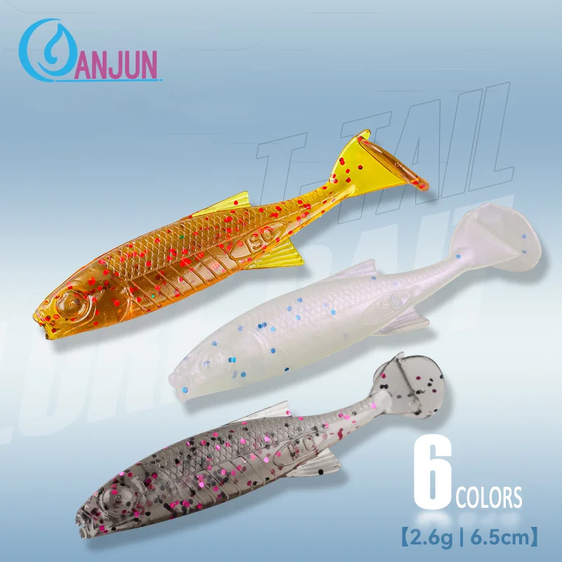 Vinilos para pesca deportiva – Señuelos blandos de silicona tipo gusano