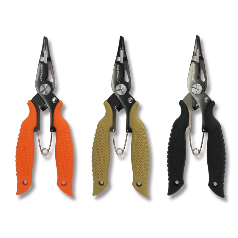 ZYZ-Alicates para señuelos de pesca, dispositivo de desacoplamiento de línea de corte multifuncional, herramienta de accesorios de pesca de acero inoxidable para Control de peces - imagen 2